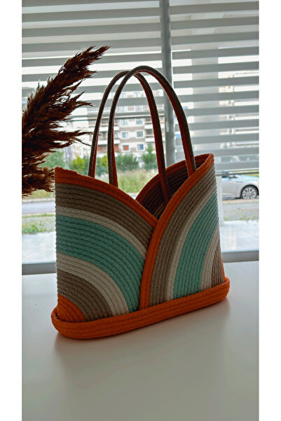 Hazen Home Сумка з кольоровою мотузкою «Веселка»