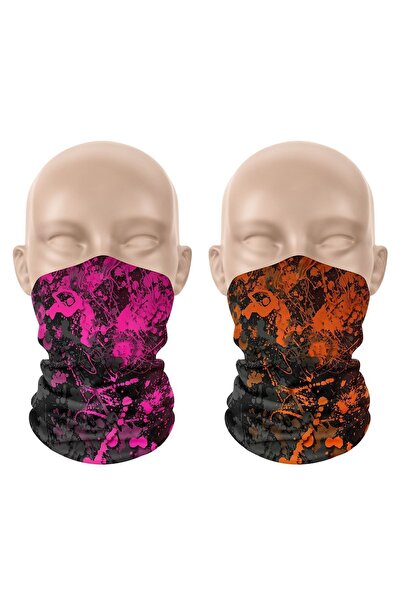 dairaksesuar 2-Piece Sports Headband - Neck Collar and Balaklava Headband Fac...
