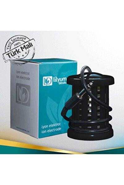 lilyum detoks Ayak Detoks Cihazı Iyon Elektrotu Array Siyah Lilyum Detoks