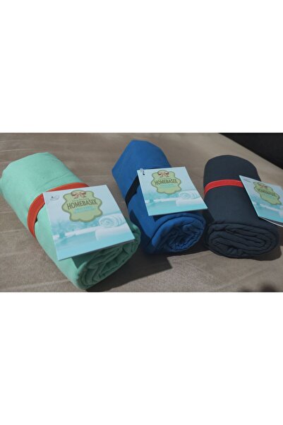 Homebasix Microfiber Plaj Havlusu Düz Renk 80*130cm