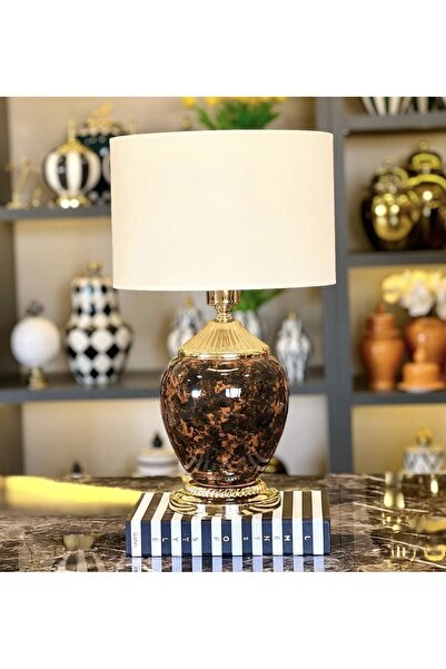 MIARIK DESIGN & DEKORASYON Dekoratif Seramik Küp Abajur