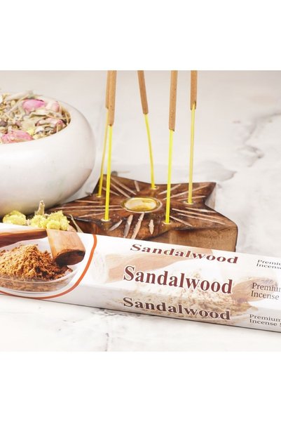 Aromatika Sandal Ağacı Kokulu Çubuk Tütsü