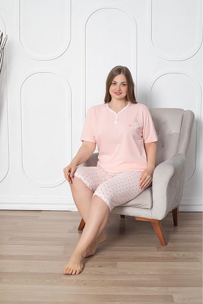 Asel Σετ Capri και πιτζάμες Plus Size