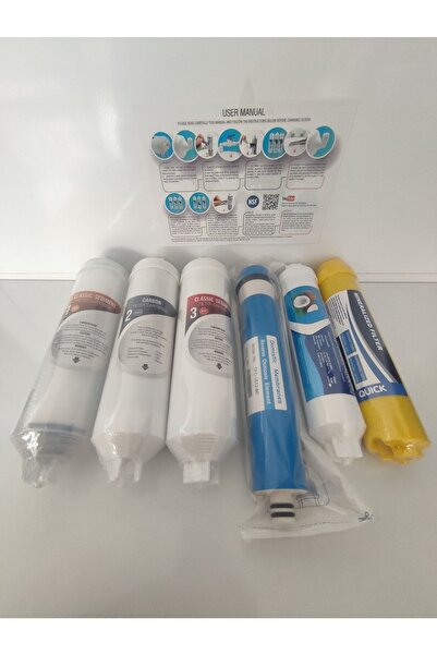 Royal Nsf Onaylı 6 Aşamalı Filtre Seti