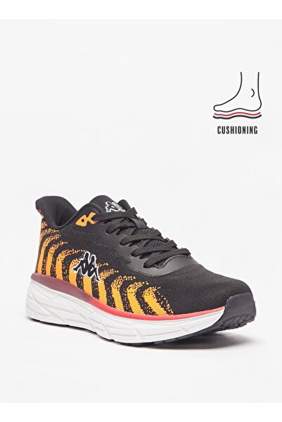 Kappa Men's Printed Lace-Up Sports Shoes with Cushioning