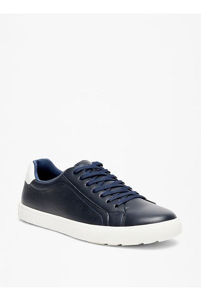 LBL by Shoexpress Solid Low Ankle Sneakers with Lace-Up Closure