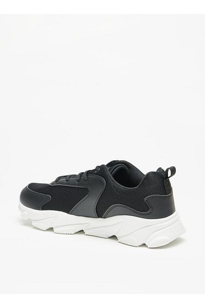 Oaklan by Shoexpress Textured Sneakers with Lace-Up Closure