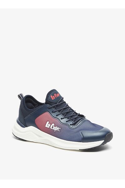 Lee Cooper أحذية رياضية نسائية ذات كتل ألوان منخفضة الكاحل مع إغلاق برباط