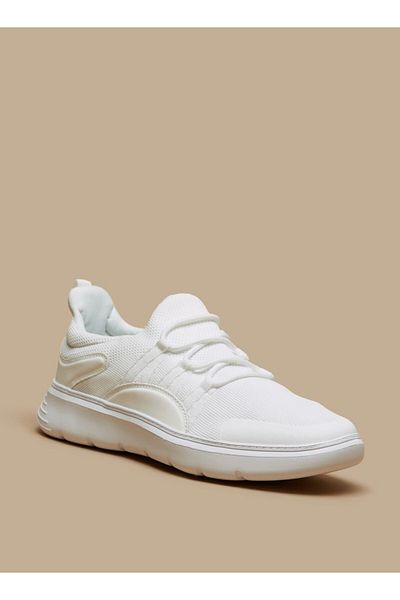 LBL by Shoexpress Textured Lace-Up Sneakers