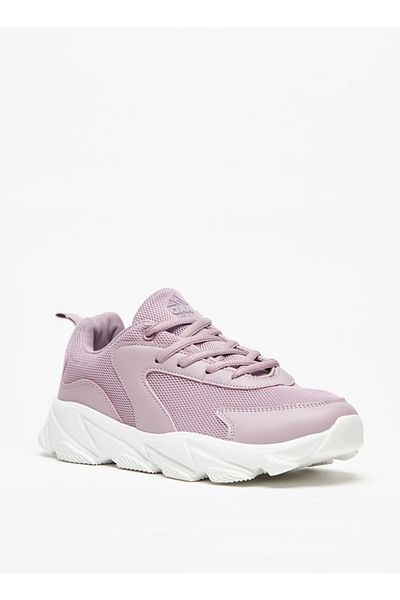 Oaklan by Shoexpress Textured Sneakers with Lace-Up Closure