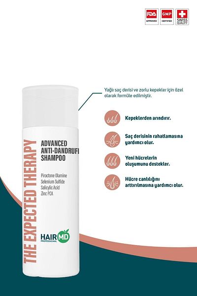 Hair Md شامبو إكسبرت ثيرابي سيريز المضاد للقشرة والتقشر 200 مل