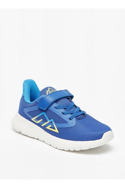 Oaklan by Shoexpress Textured Sneakers with Hook and Loop Closure
