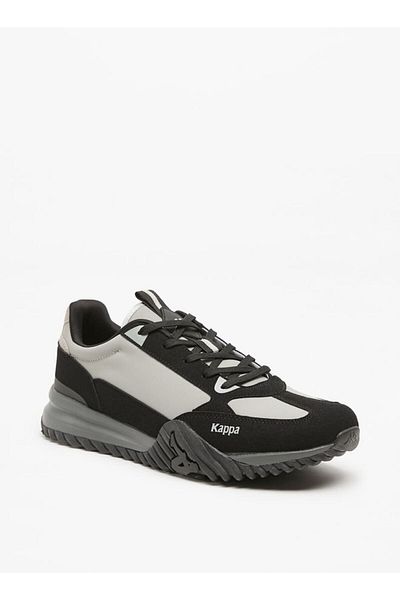 Kappa Men's Embossed Sports Shoes with Lace-Up Closure