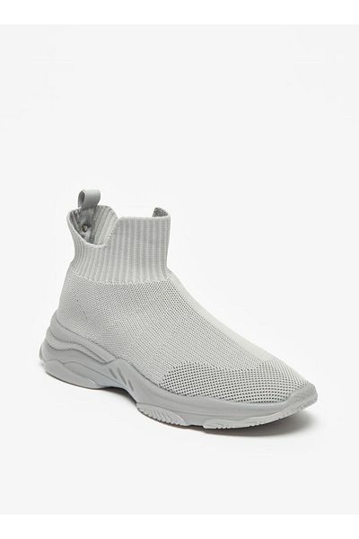 Flora Bella by Shoexpress Solid Slip-On High Top Sneakers