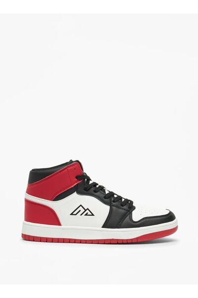 Oaklan by Shoexpress Colourblock High Top Sneakers with Lace-Up Closure