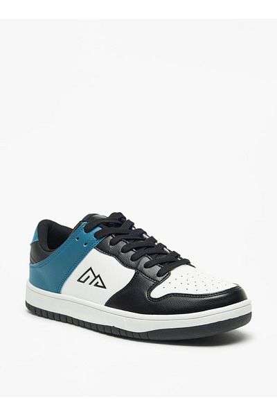 Oaklan by Shoexpress Colourblock Sneakers with Lace-Up Closure