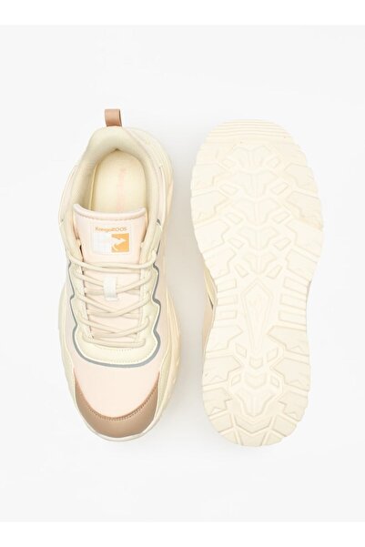 Kangaroos Women's Colourblock Sports Shoes with Lace-Up Closure