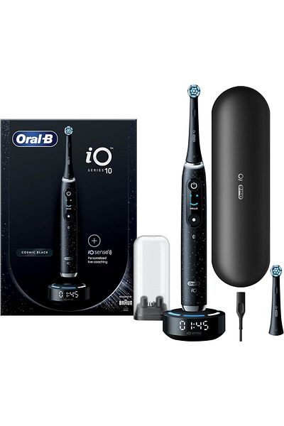 Oral-B Oral B Rechargeable Tooth Brush AI with 3D tracking, 7 Smart Modes, Interactive Display - IOM10