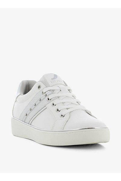 SJ Women's Textured Lace-Up Sneakers