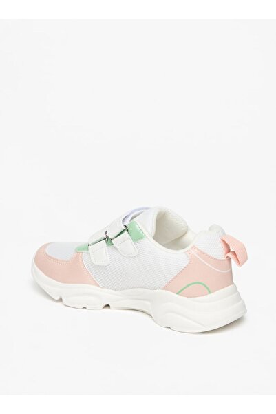 Flora Bella by Shoexpress Panelled Sneakers with Hook and Loop Closure