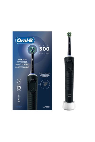 Oral-B Oral B Vitality D300 3 cleaning modes, Gentle brushing, 2 Minutes Built in Timer- D103.413.3 Black