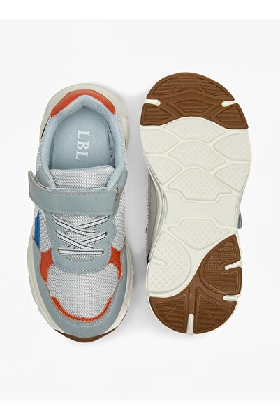 LBL by Shoexpress Panelled Sneakers with Hook and Loop Closure