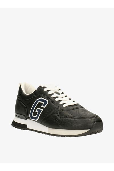 GAP Men's Logo Detailed Sneakers with Lace-Up Closure