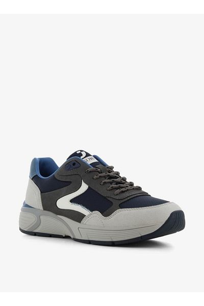 SJ Men's Colourblock Lace-Up Sneakers