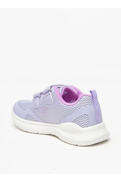 Dash Mesh Textured Sports Shoes with Hook and Loop Closure
