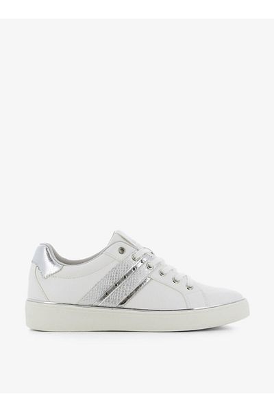 SJ Women's Textured Lace-Up Sneakers
