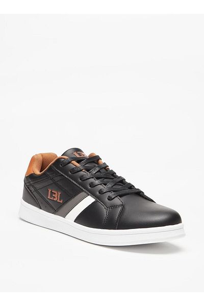 LBL by Shoexpress Panelled Sneakers with Lace-Up Closure