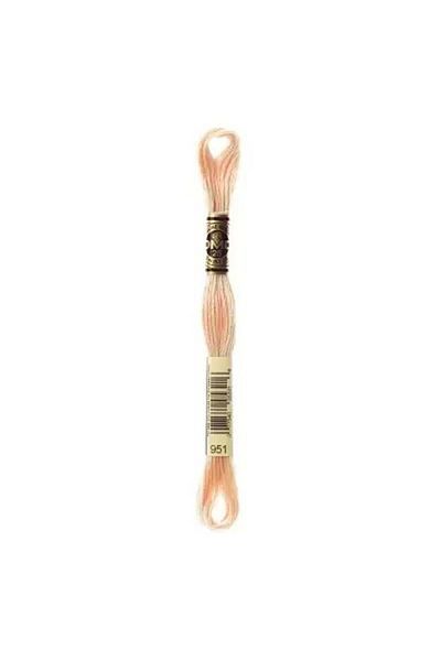 Dmc Muline Hand Embroidery Threads - 8 M - Color No 951