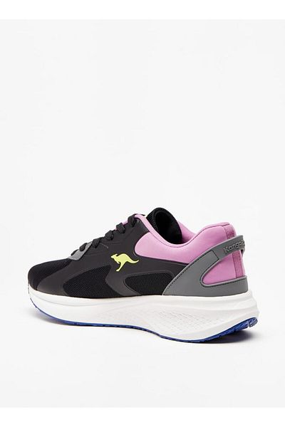 Kangaroos Women's Logo Applique Lightweight Trainer Shoes with Lace-Up Closure