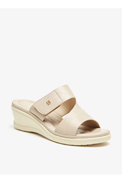 Flora Bella by Shoexpress Solid Slip-On Slide Sandals