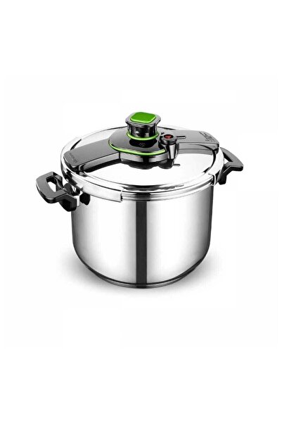 KORKMAZ A153-08 Tessa 12.0 Lt Siyah Düdüklü Tencere