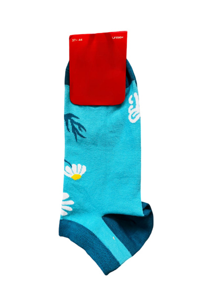 LaviMood Fun Floral Patterned Booties Socks