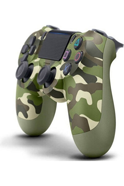 FameYeşilköy Pc Uyumlu Oyun Kolu V2 Gamepad Yeni Nesil Kol Kablosuz Kol Playstation 4 Için Kamuflaj