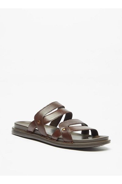 LBL by Shoexpress Textured Slip-On Arabic Sandals