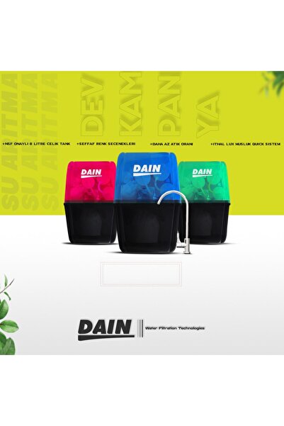 dain water Dain Eco plus Arıtma cihazı