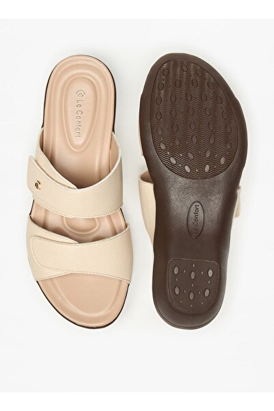 Le Confort Textured Slip-On Sandals