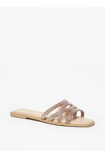 Celeste Women's Embellished Slip-On Flat Sandals