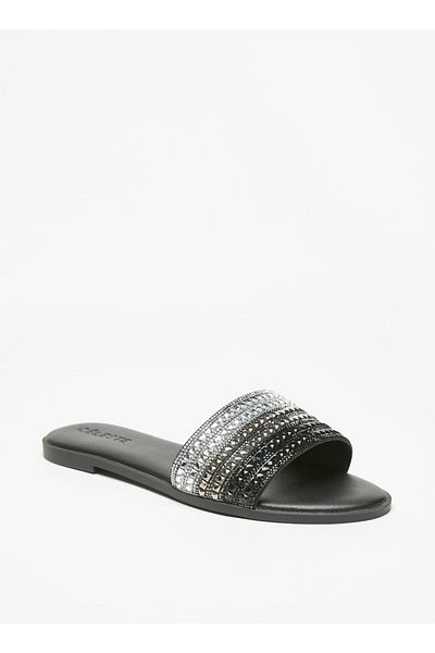 Celeste Women's Embellished Slip-On Flat Sandals