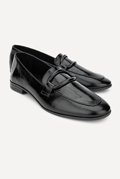 Valmenti Simax BLACK Мокасини от естествена кожа - модел KRSK RGN