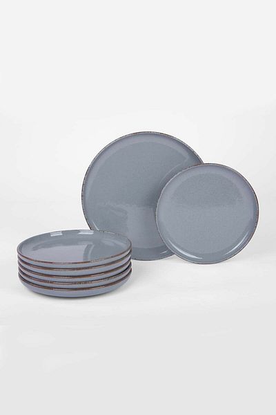 vinekaradenizstore Kütahya Porcelain Mood 7 Piece Cake Set