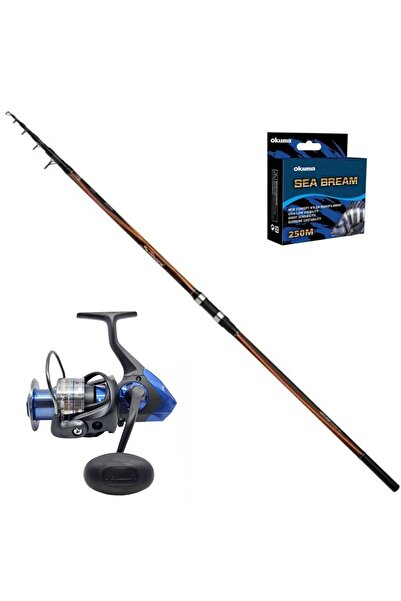 Okuma Safina 6000 SW - Shimano Sonora 420cm Surf Olta Seti