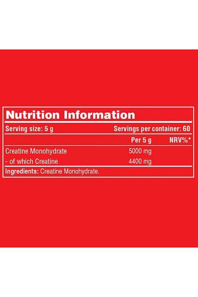 Galvanized Books Galvanized Creatine 300 Gram - 5 GRAM HUNGARIAN ORIGINAL - 60 Servings