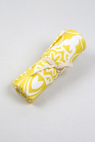 HAMUR Πετσέτα θαλάσσης Scope Yellow 80x150 cm E43pr 0650037 hm