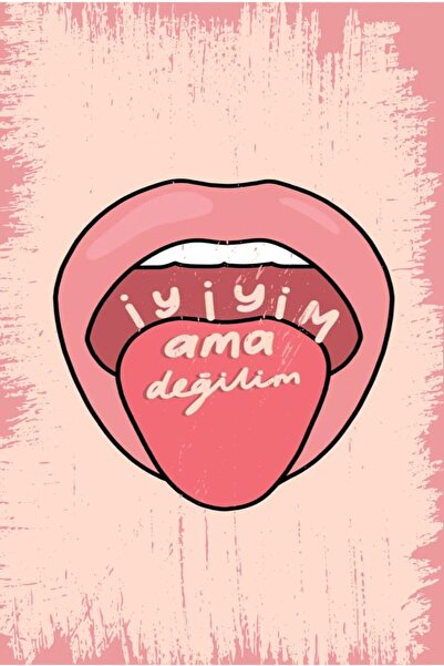 hediyeniburadabul Ретро дървен плакат с текст