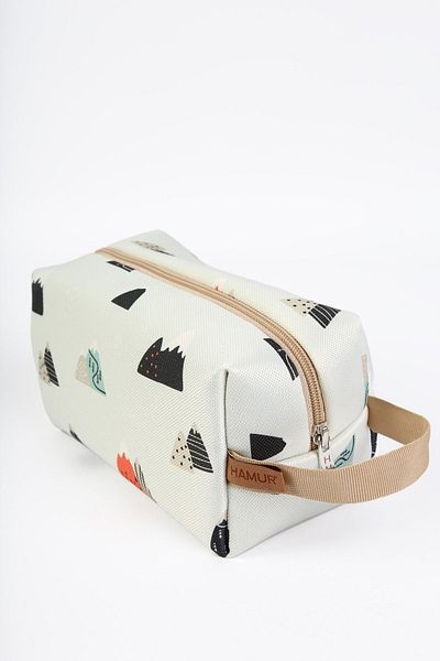 HAMUR Zippered Dirty Clean And Wet Dry Baby Laundry Clothes Multi-Purpose Makeup Bag Poyraz