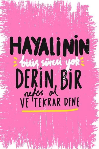 hediyeniburadabul Γραπτή ρετρό ξύλινη αφίσα